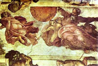 Michelangelo Sun and Moon - ',   